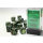 Scarab 16mm d6 Jade/gold Dice Block (12 dice)
