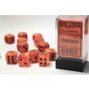 Vortex 16mm d6 Orange/black Dice Block (12 dice)