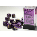 Vortex 16mm d6 Purple/gold Dice Block (12 dice)