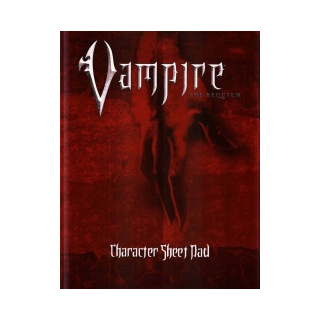 Vampire the Requiem - Character Sheet Pad