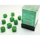 Vortex 12mm d6 Green/gold Dice Block (36 dice)
