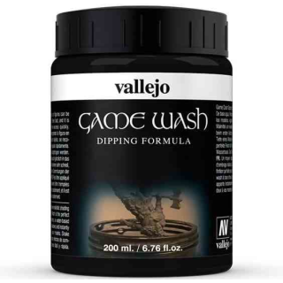 Vallejo Dipping Formula Wash Black (200ml)