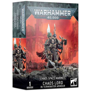 43-12 Chaos Space Marines: Chaos Lord in Terminator Armour