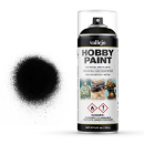 Vallejo Hobby Paint Spray Primer Premium Black (400ml)