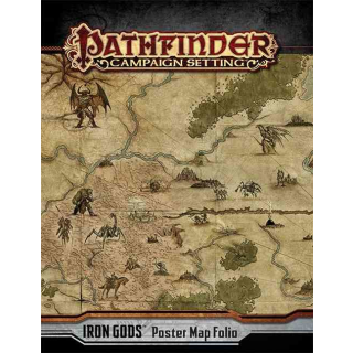 Pathfinder Campaign Setting: Iron Gods Poster Map Folio
