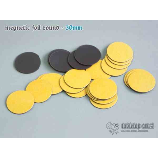 Magnetfolien 30mm rund (25)