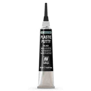 Vallejo Auxiliaries - Plastic Putty (20 ml Tube)