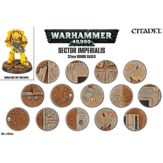 66-91 Sector Imperialis: 32mm Round Bases