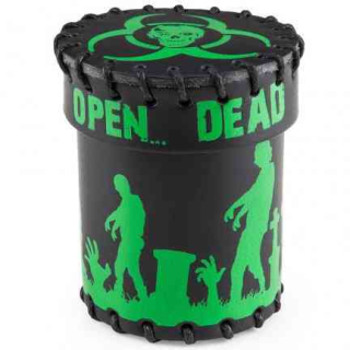 Zombie Black Leather Dice Cup