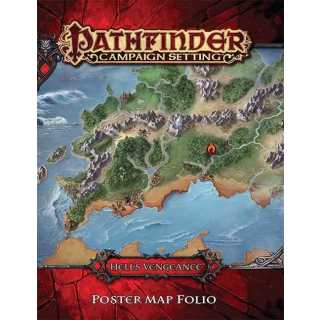 Pathfinder Campaign Setting: Hells Vengeance Poster Map Folio