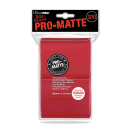 Deck Protector Sleeves - PRO-Matte Rot (100)