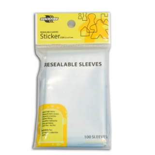 Blackfire Sleeves - Resealable Sleeves - Sticker (52x67mm) - (100)