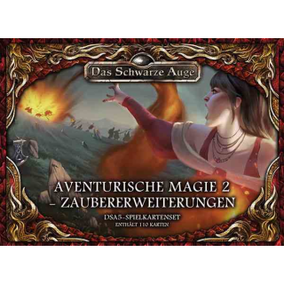 DSA5 Spielkartenset: Aventurische Magie 2 - Zaubererweiterungen