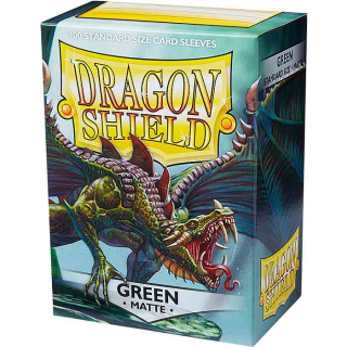 Dragon Shield Matte: Green (100)