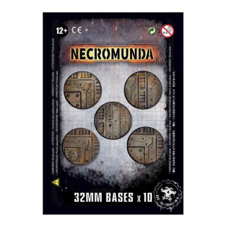 300-16 Necromunda: 32mm Bases (10)