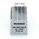 Vallejo Tools - Microbox Drill Set (20) 0,3-1,6mm