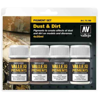 Vallejo Pigment Set "Dust & Dirt" (4)