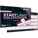 Stadt Land Vollpfosten - Girls Edition (DinA4-Format)