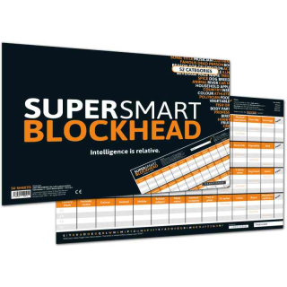 Supersmart Blockhead - Intelligence is relative (DinA3-Format)