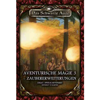 DSA5 Spielkartenset: Aventurische Magie 3 - Zaubererweiterung