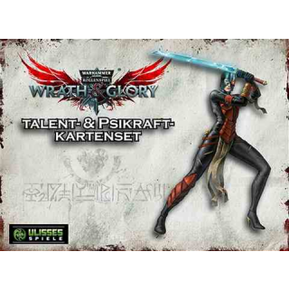 WH40K Wrath & Glory - Talente und Psikräfte Kartenset