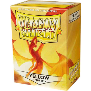 Dragon Shield Matte: Yellow (100)