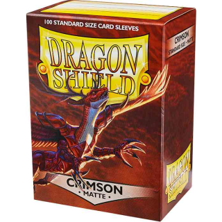 Dragon Shield Matte: Crimson (100)