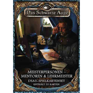 DSA5 Spielkartenset: Meisterpersonen 2 - Mentoren & Lehrmeister