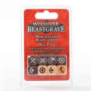110-96 WH Underworlds: Morgwaeths Blade-Coven Dice Set