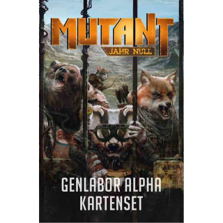 Mutant: Jahr Null - Genlabor Alpha Kartenset
