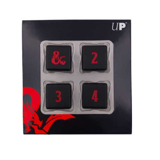 Heavy Metal D6 4x Dice Set for Dungeons & Dragons