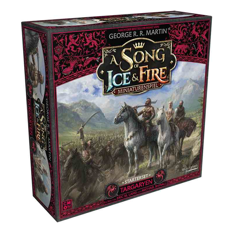 A Song Of Ice And Fire - Éléments De Terrain 2D Starter Targaryen CMON Occasion