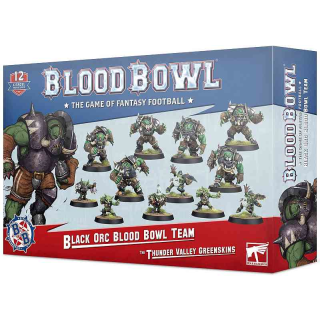 202-12 Blood Bowl: Black Orc Team (Thunder Valley Greenskins)