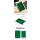 Rectangle Folding Dice Tray (Green)