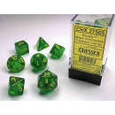 Borealis Polyhedral Maple Green/yellow 7-Die Set