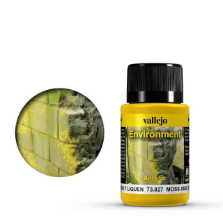 Vallejo Weathering Effects: Environment Moss and Lichen (40 ml)