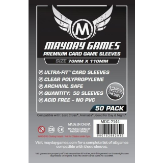 Premium Card Game Sleeves (50)  (87*112mm)