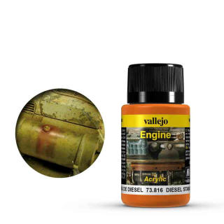 Vallejo Weathering Effects: Engine Effect Diesel Stains (40 ml)