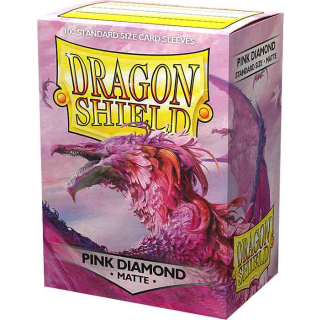 Dragon Shield Matte: Pink Diamond (100)