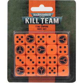 102-90 WH40K Kill Team: Tau Empire Dice Set