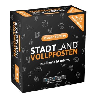 Stadt Land Vollpfosten: Das Kartenspiel - Classic Edition