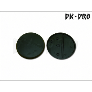 60mm Rundbase (Magnet-Slot / 3x Stiftverbindung / optionaler Miniatur-Slot) (2)