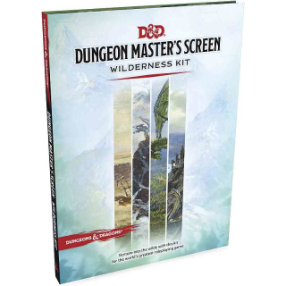 D&D Dungeon Masters Screen Wilderness Kit