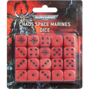 86-62 Chaos Space Marines Dice Set