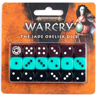 111-22 Warcry: The Jade Obelisk Dice