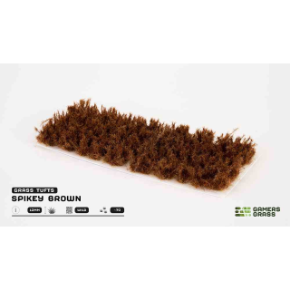 Spikey Brown 12mm Tufts