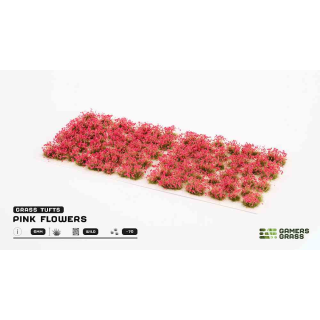 Pink Flowers 6mm Tufts