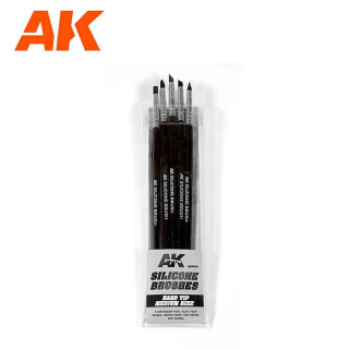 Silicone Brushes Hard Tip Mediuml Size