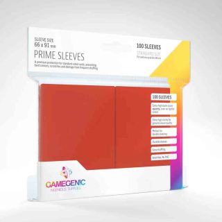 PRIME Sleeves Red (100)