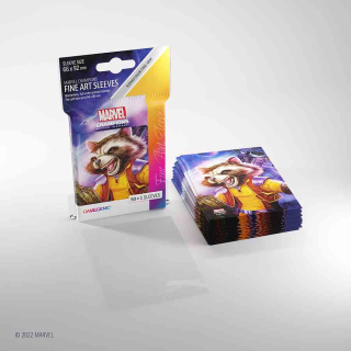 Marvel Champions FINE ART Sleeves - Rocket Raccoon